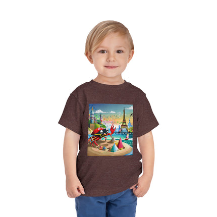 Crab Architect Toddler Short Sleeve Tee