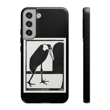 A Lame Marabou by Samuel Jessurun de Mesquita Phone Cases