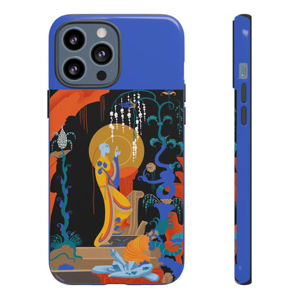 Mystic Oracle Phone Case – Sacred Glow & Eternal Grace