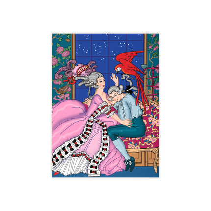 The Jealous Parrot by George Barbier Ceramic Tile