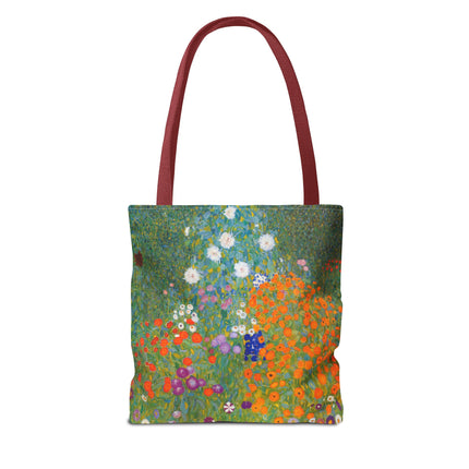 Cottage Garden by Gustav Klimt Tote Bag (AOP)