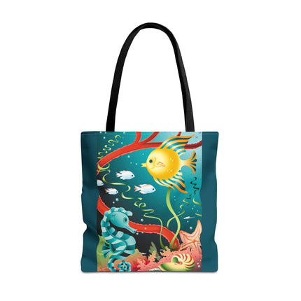 Underwater Symphony Tote Bag (AOP)
