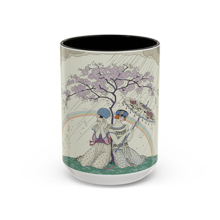 L’Arc-en-Ciel by George Barbier Colorful Mugs (11oz, 15oz)