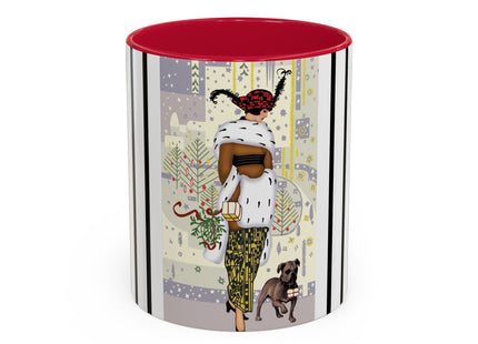 Wrapped in Elegance Colorful Mugs (11oz, 15oz)
