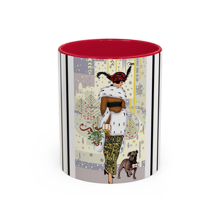 Wrapped in Elegance Colorful Mugs (11oz, 15oz)
