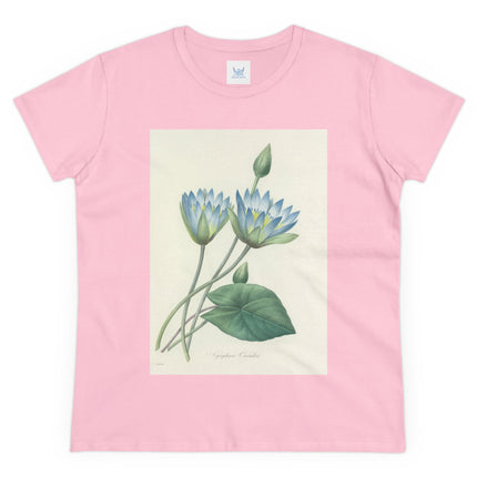Choix des plus belles fleurs, Plate 055 by Pierre Joseph Redouté  Women's Midweight Cotton Tee