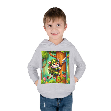 Stealthy Stripes Toddler Pullover Fleece Hoodie