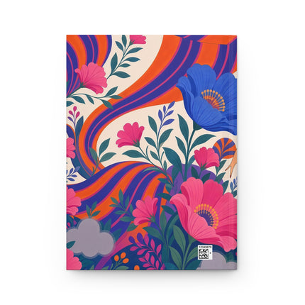 🌸🎨 The Ladies Of The Grand Floral Promenade Hardcover Journal – Art Deco Fashion Elegance