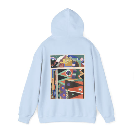 Collection decors et couleurs Pl.03 by Georges Valmier Heavy Blend™ Hooded Sweatshirt