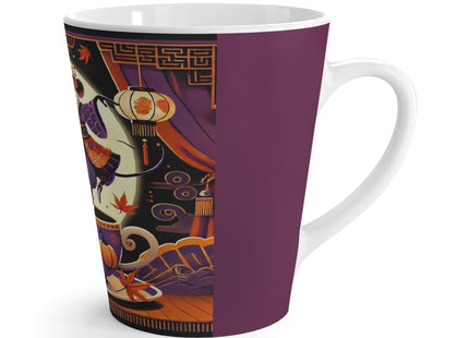 Theatrical Halloween Kabuki Latte Mug
