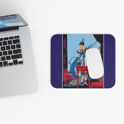 A Visual Journey by Umberto Brunelleschi Mouse Pad, Rectangle
