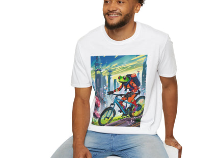 Cyberpunk Frog Softstyle T-Shirt