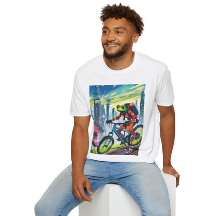 Cyberpunk Frog Softstyle T-Shirt