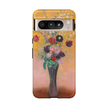 Vase of Flowers by Odilon Redon Phone Cases