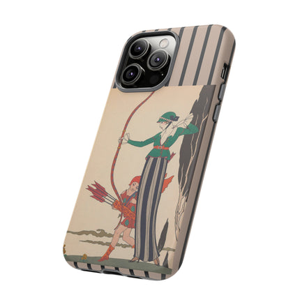 L'Arc Rouge by George Barbier Phone Cases