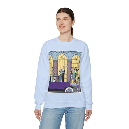 Au Revoir by George Barbier Heavy Blend™ Crewneck Sweatshirt