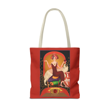 Astrology Gem Series: January & Garnet Tote Bag