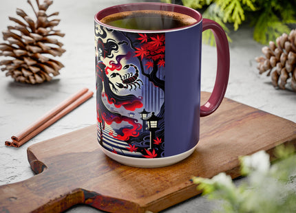 Halloween Sorceress Colorful Mugs (11oz, 15oz)