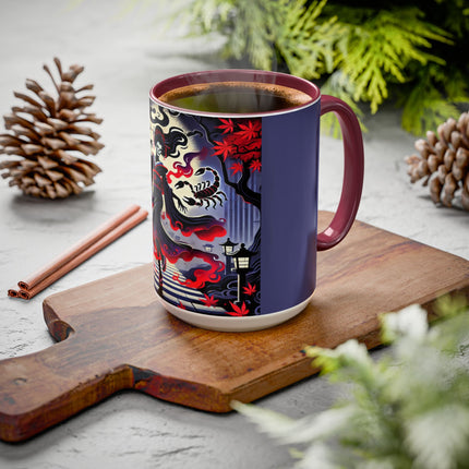 Halloween Sorceress Colorful Mugs (11oz, 15oz)