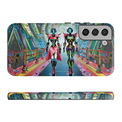 Cyber Punk Robot Models Phone Cases