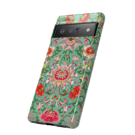Colorful Floral Pattern by Owen Jones Phone Cases