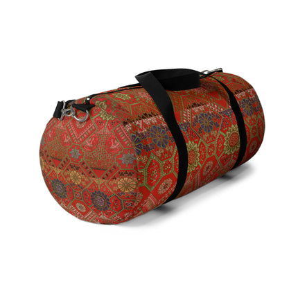 Japanese Fan Pattern III by G.A. Audsley Duffle Bag