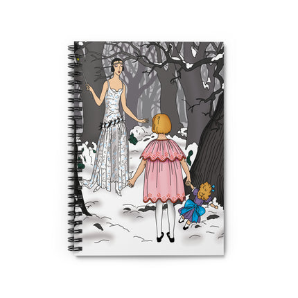 Fairy Tale Elegance Spiral Notebook - Ruled Line
