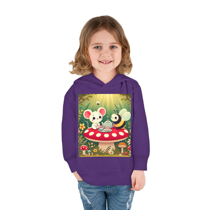 Tea Time Friends Toddler Pullover Fleece Hoodie