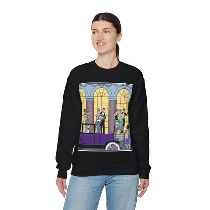 Au Revoir by George Barbier Heavy Blend™ Crewneck Sweatshirt