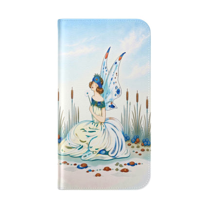 🧚🦋 The Jeweled Wing Fairy Flip Case – Art Deco Fairy Fantasy