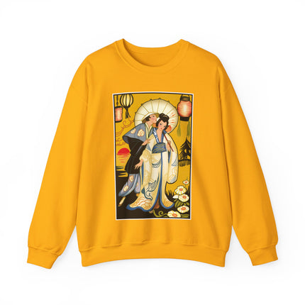 Golden Embrace Heavy Blend™ Crewneck Sweatshirt