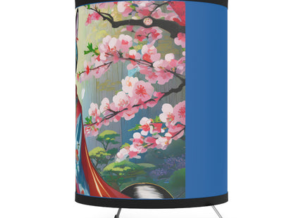 Cyberpunk Geisha Tripod Lamp