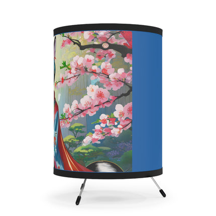 Cyberpunk Geisha Tripod Lamp