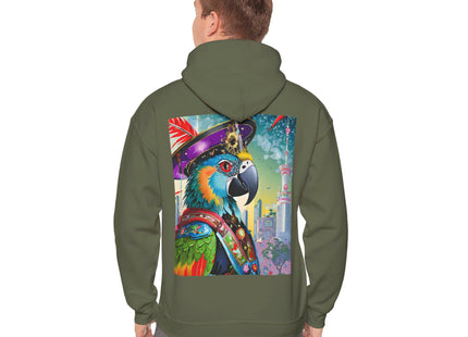 The Parrot Aristocrat – Heavy Blend™ Hooded Sweatshirt