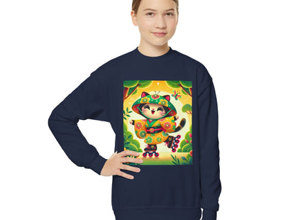 Firefly Dance on Wheels Youth Crewneck Sweatshirt