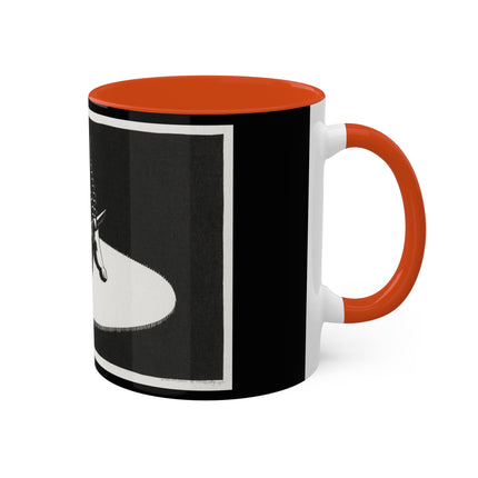 “Goat” (“Blesbok”) by Samuel Jessurun de Mesquita Colorful Mugs, 11oz
