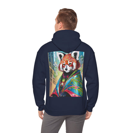 Cybernetic Red Panda – Heavy Blend™ Hooded Sweatshirt