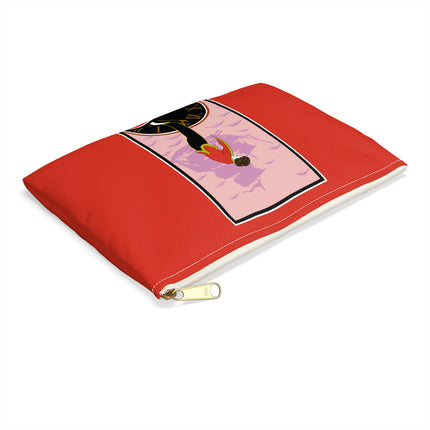 Woman Waiting for Her Beloved at 1:59 Accessory Pouch – Kobayashi Kaichi Taishō Romantic Design