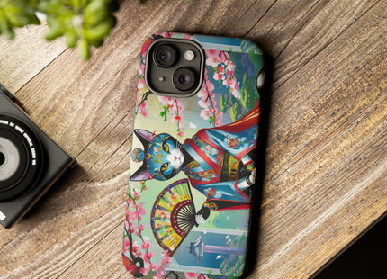 Cyberpunk Geisha Phone Cases