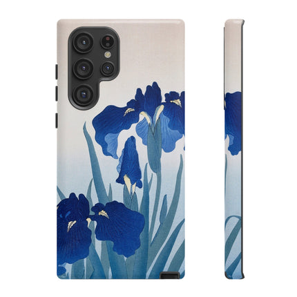 Iris Flowers by Ohara Koson Phone Cases