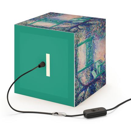 The Artist’s Garden by Theodore Earl Butler Light Cube Lamp