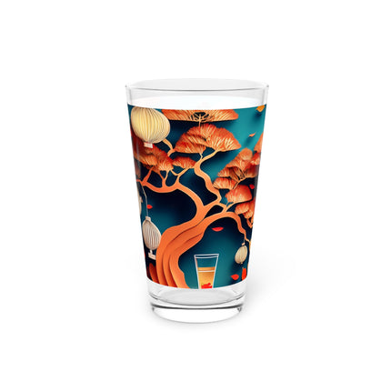 Dalmatian at an Autumn Bonsai Exhibition Glass, 16oz