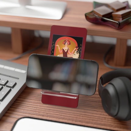 January & Garnet (from the Gem Series) by Sofia Chiostri Mobile Display Stand for Smartphones