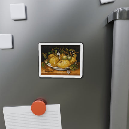 Still Life with Bowl of Citrons by Giovanna Garzoni Die-Cut Magnets (5 Sizes)