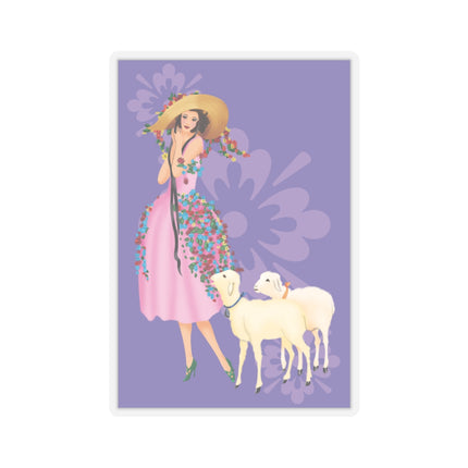 Easter Elegance Kiss-Cut Stickers (4 Sizes)