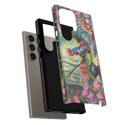 Cyberpunk Rooster Phone Cases
