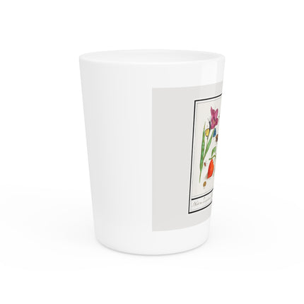 Natural History Ensemble, No. 17 by Anselmus Boëtius de Boodt Ceramic Shot Glass