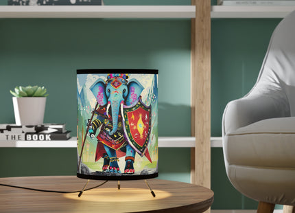 Cyberpunk Elephant Tripod Lamp