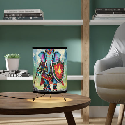 Cyberpunk Elephant Tripod Lamp