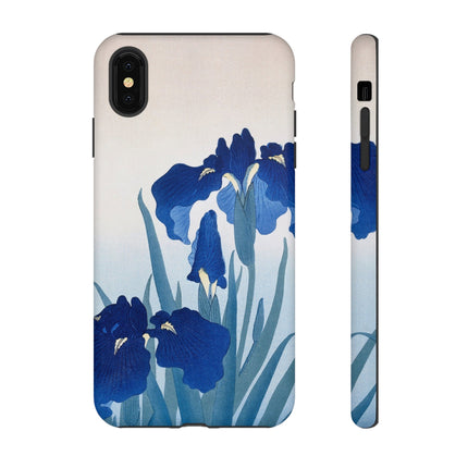 Iris Flowers by Ohara Koson Phone Cases